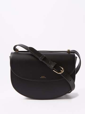 a.p.c. a.p.c. - genève smooth-leather shoulder bag - womens - black