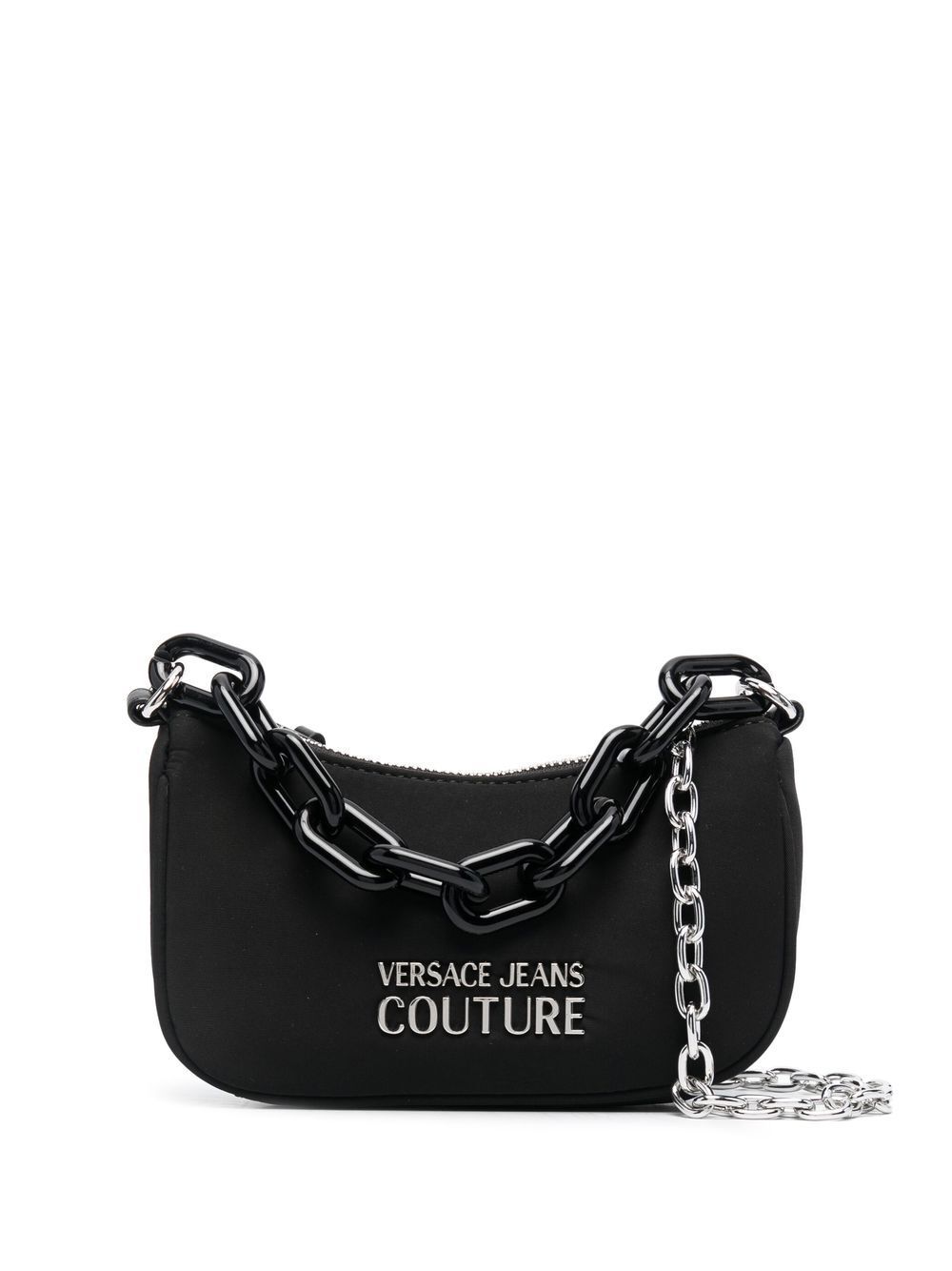 Versace Jeans Couture logo-print tote bag - Black