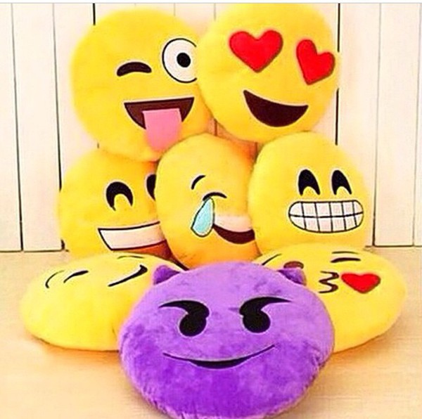 home accessory pillow emoji pillow 