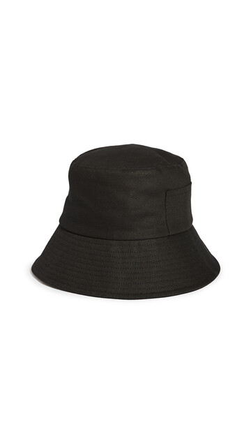 Lack Of Color Wave Bucket Hat in black