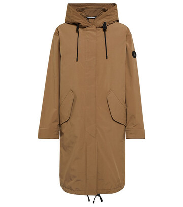 Bogner Casey oversized coat in brown