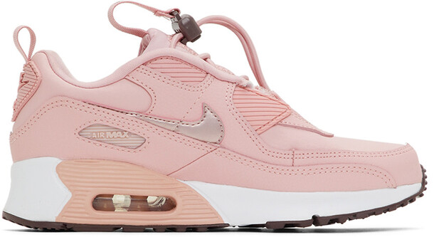 Nike Kids Pink Air Max 90 Toggle Little Kids Sneakers