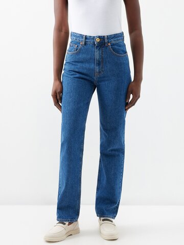 blazé milano - norico straight-leg jeans - womens - blue