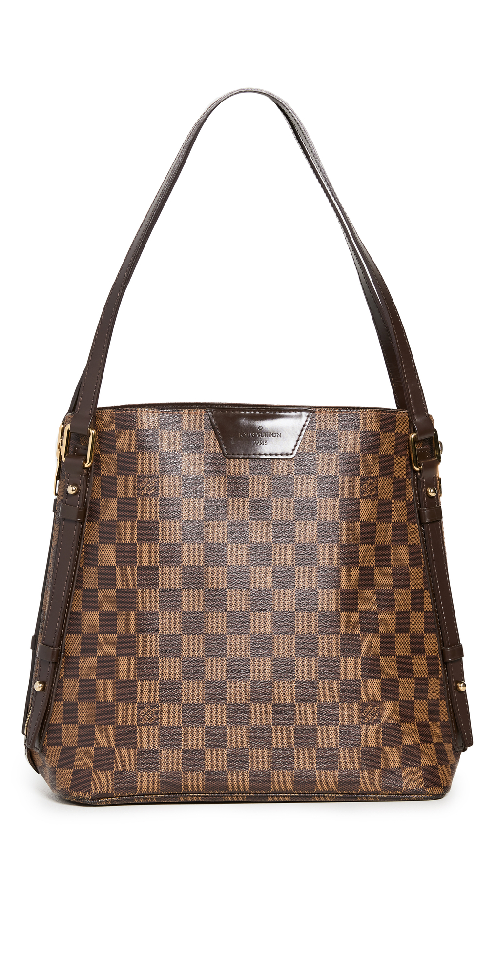 What Goes Around Comes Around Louis Vuitton Damier Shoulder Bag in brown