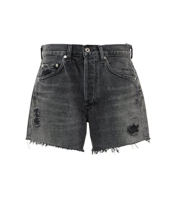 Citizens of Humanity Annabelle distressed denim shorts in grey