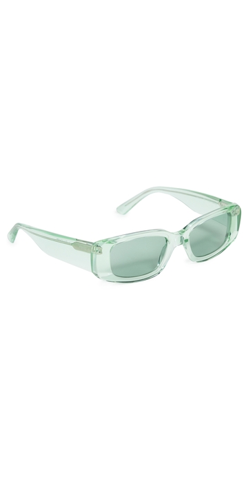 chimi 10 sunglasses light green one size