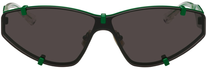 Bottega Veneta Green Grip Sunglasses