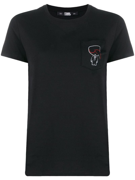Karl Lagerfeld Ikonik Karl T-shirt in black