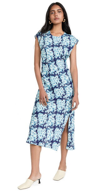 Rachel Comey Clandestine Dress in blue / multi