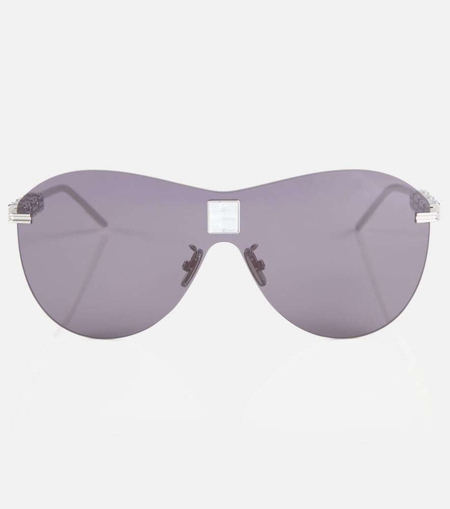 Givenchy 4Gem mask sunglasses in grey