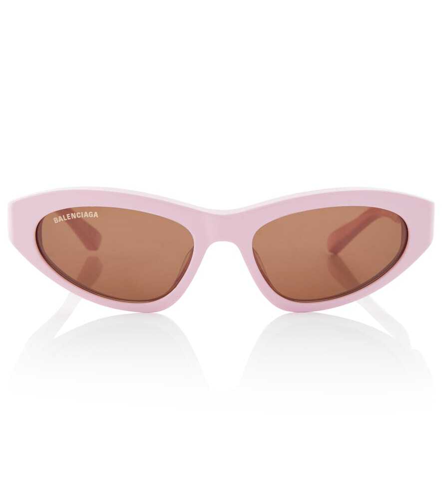 Balenciaga Cat-eye acetate sunglasses in pink