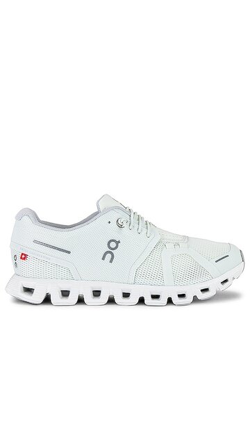 on cloud 5 sneaker in white