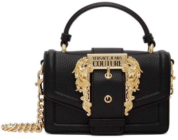 Versace Jeans Couture Black Couture I Top Handle Bag