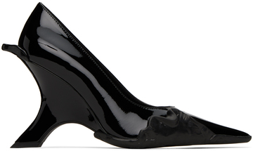 ottolinger black graphic heels