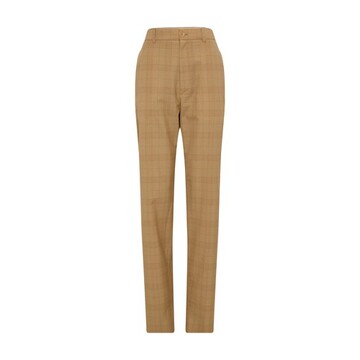 Lemaire Loose-fit pants in brown / yellow / beige