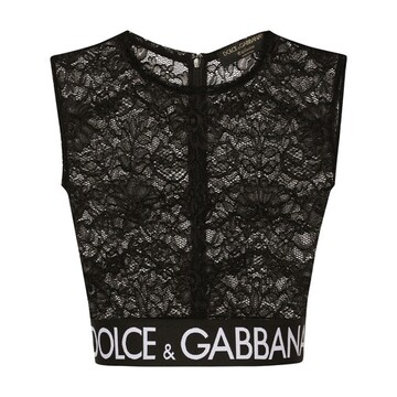 Dolce & Gabbana Lace top in black