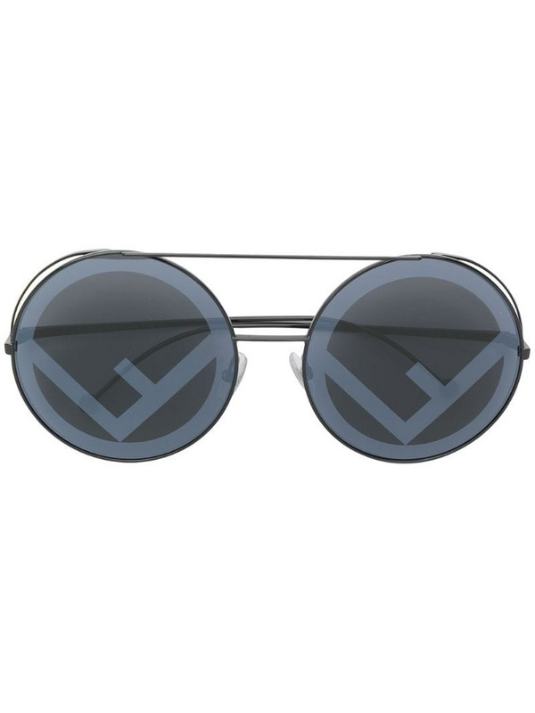 Fendi Eyewear Run Away sunglasses in black