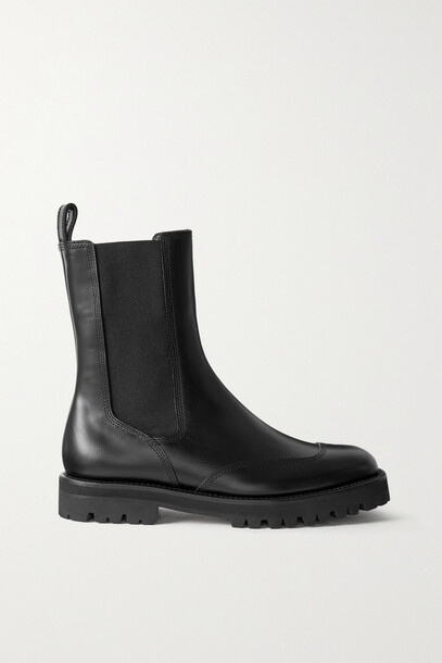 Dries Van Noten - Leather Chelsea Boots - Black