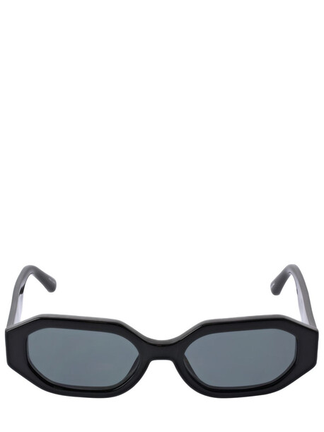 THE ATTICO Irene Squared Bio-acetate Sunglasses in black / grey