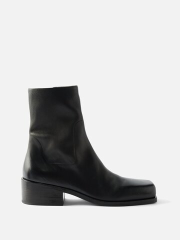 marsèll - cassello leather boots - mens - black