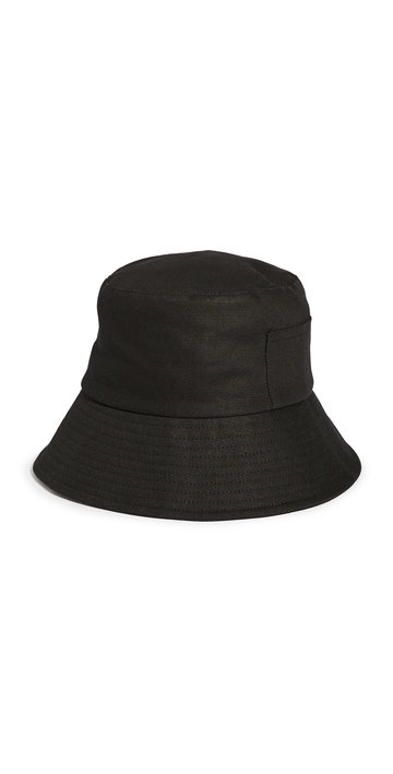 lack of color wave bucket hat black m/l