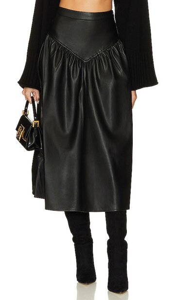 mother the gather your wits skirt in black