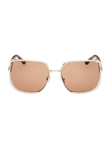 tom ford goldie sunglasses in metallic gold
