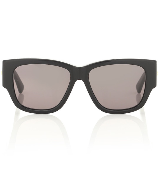Bottega Veneta D-frame acetate sunglasses in black