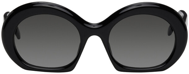 Loewe Black Round Sunglasses