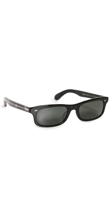 Oliver Peoples Eyewear Fai Sunglasses in black / midnight
