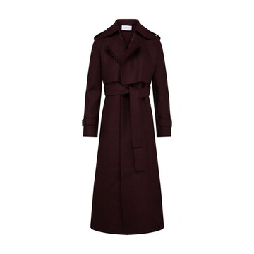 Harris Wharf London Long trench coat