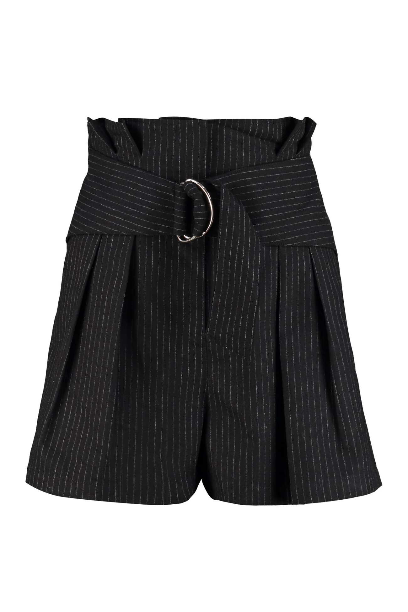 IRO Corsten High Waist Shorts in black