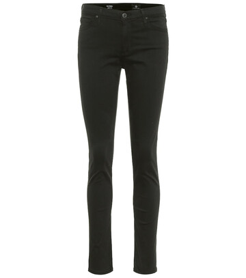 AG Jeans Prima mid-rise skinny jeans in black