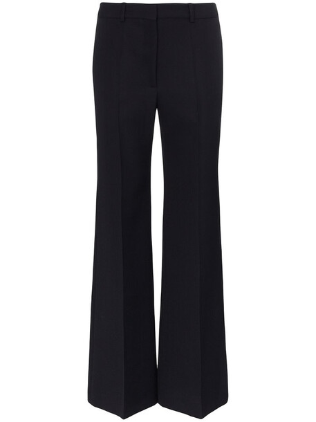 Victoria Beckham high-waisted tailored trousers in blue