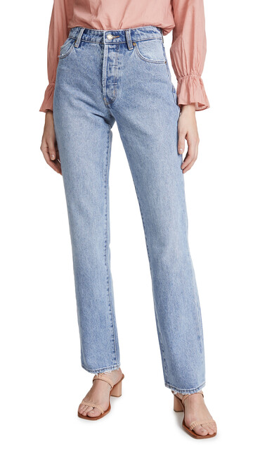 Rolla's Classic Straight Jeans in blue