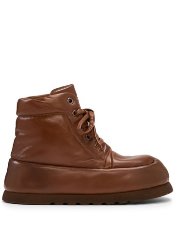 marsèll bombo leather boots - brown