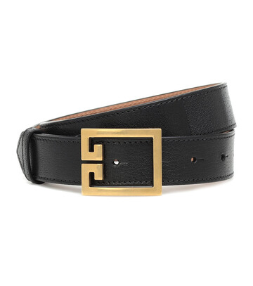 Givenchy Double G leather belt in black