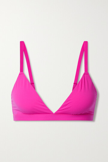 Skims - Fits Everybody Triangle Bralette - Fuchsia in pink