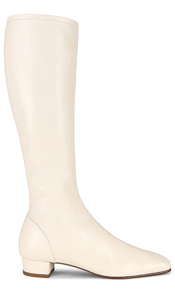 by far edie boot in ivory in white