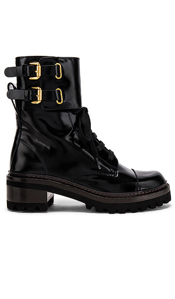see by chloe mallory boot in black