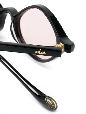 Matsuda M1026 diamond-frame sunglasses in black