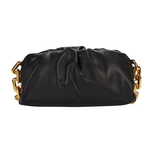Bottega Veneta Chain Pouch bag in black / gold