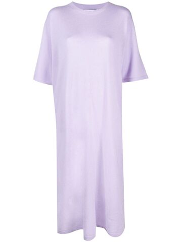 christian wijnants kasmir wool-blend midi dress - purple