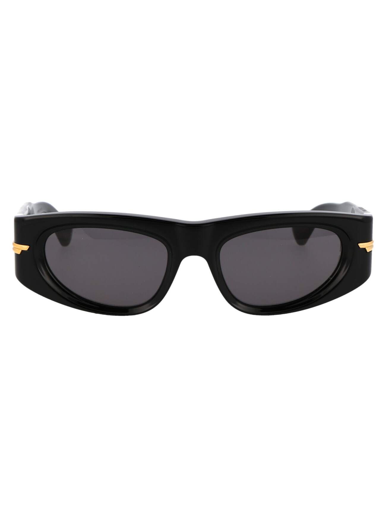 Bottega Veneta Eyewear Bv1144s Sunglasses in black / grey