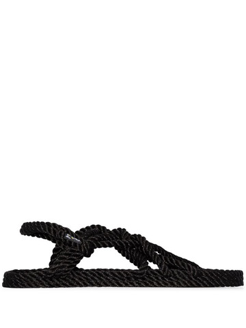 Nomadic State of Mind JC rope sandals in black