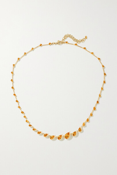 Fernando Jorge - Flicker 18-karat Gold Citrine Necklace - one size