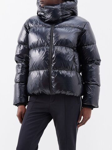 perfect moment - january quilted down ski jacket - womens - black