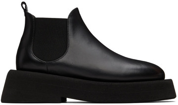 marsèll black gommellone chelsea boots