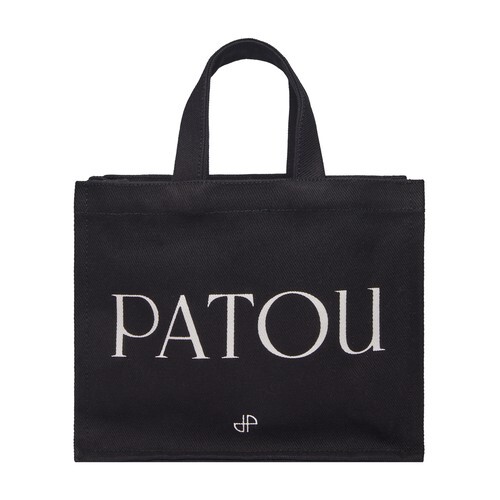 Patou small tote bag in black