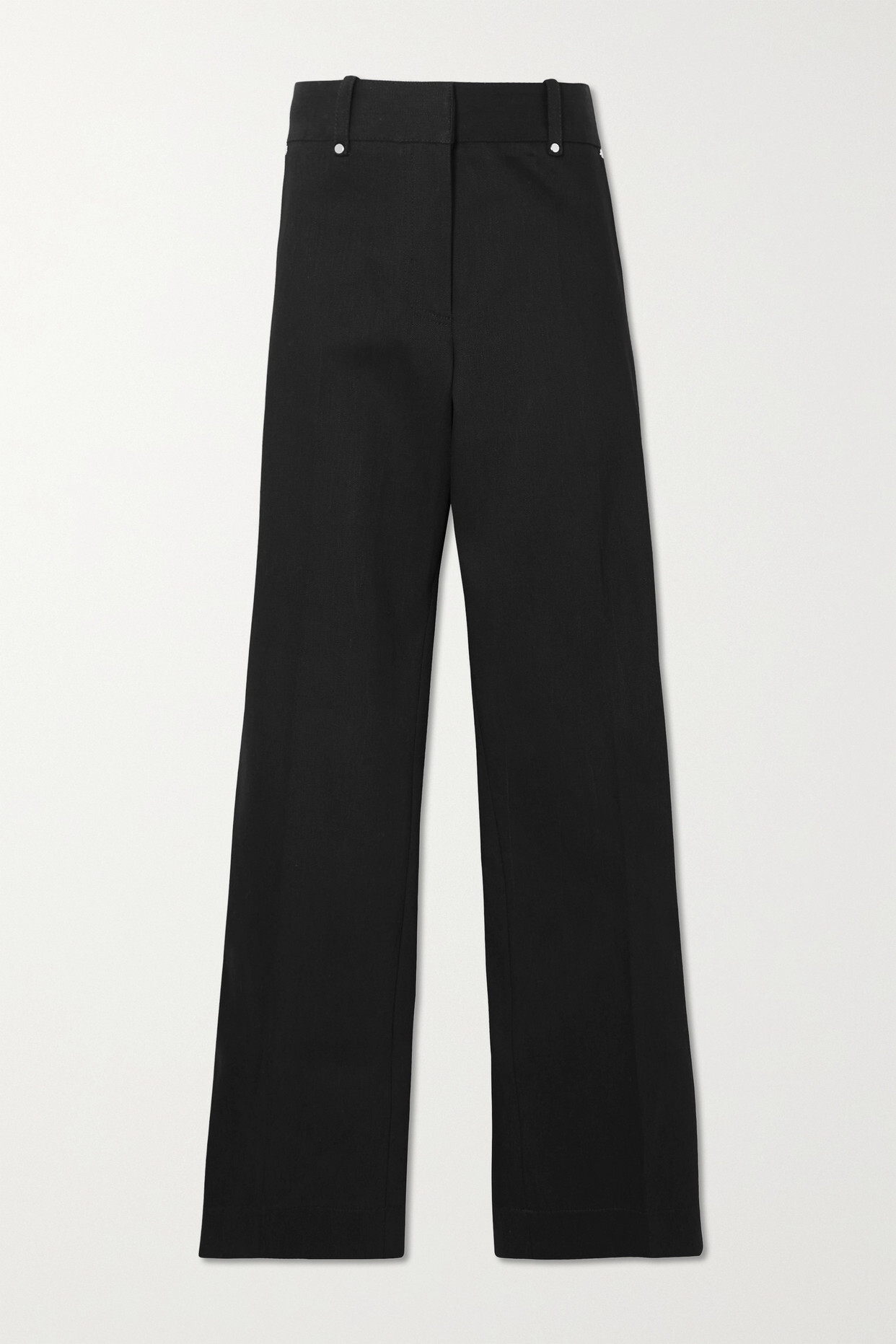 JW Anderson - Cotton-blend Twill Straight-leg Pants - Black
